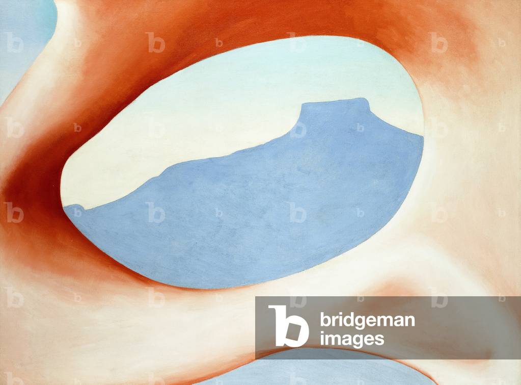 Pedernal from the Ranch # II, 1958 (olio su tela)