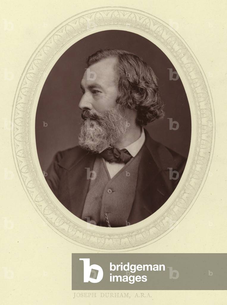 Image of Photography depicting Joseph Durham (b/w photo) 1801 by English Photographer