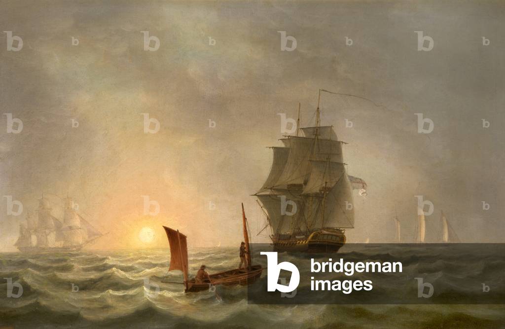 Seascape with Shipping