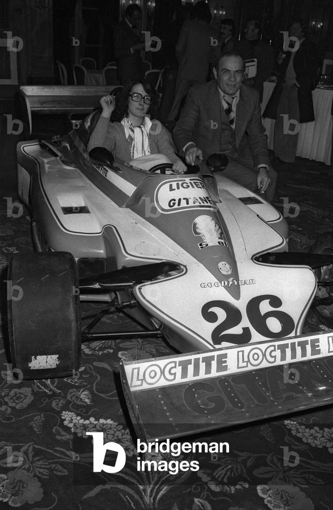 Image de Photographie représentant Guy Ligier (b/w photo) 1978, b/w