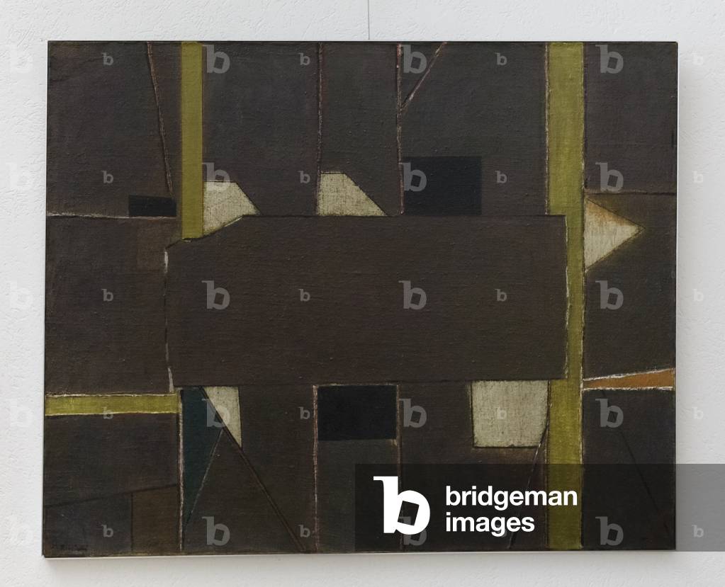 Komposition II, 1957 (Öl auf Leinwand)