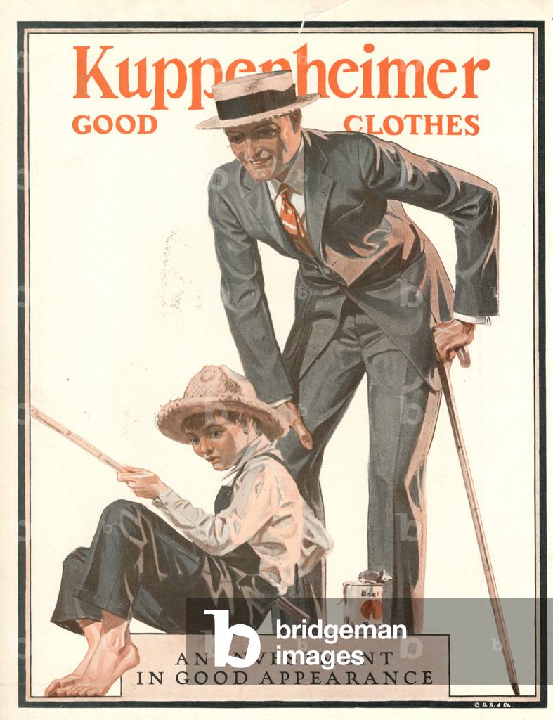 Rivista Kuppenheimer, pubblicità, USA, anni '20