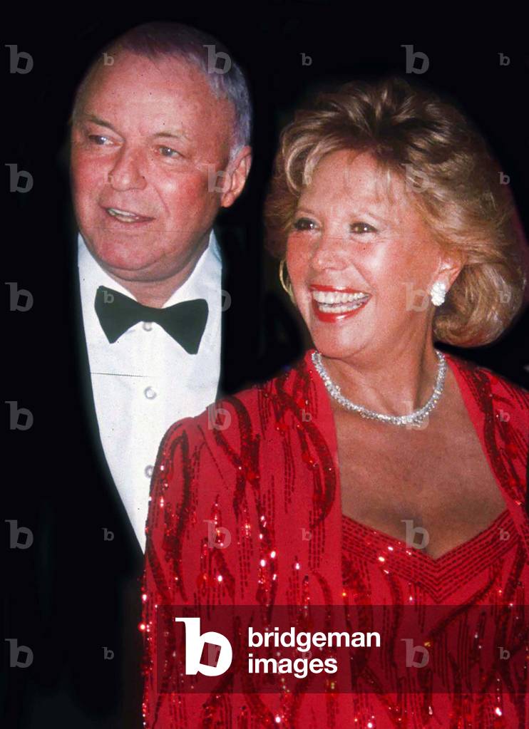 Frank Sinatra and Dinah Shore, 1986 (photo) by