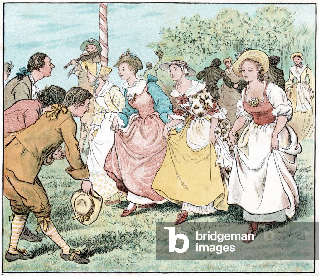 German folk dancing -
