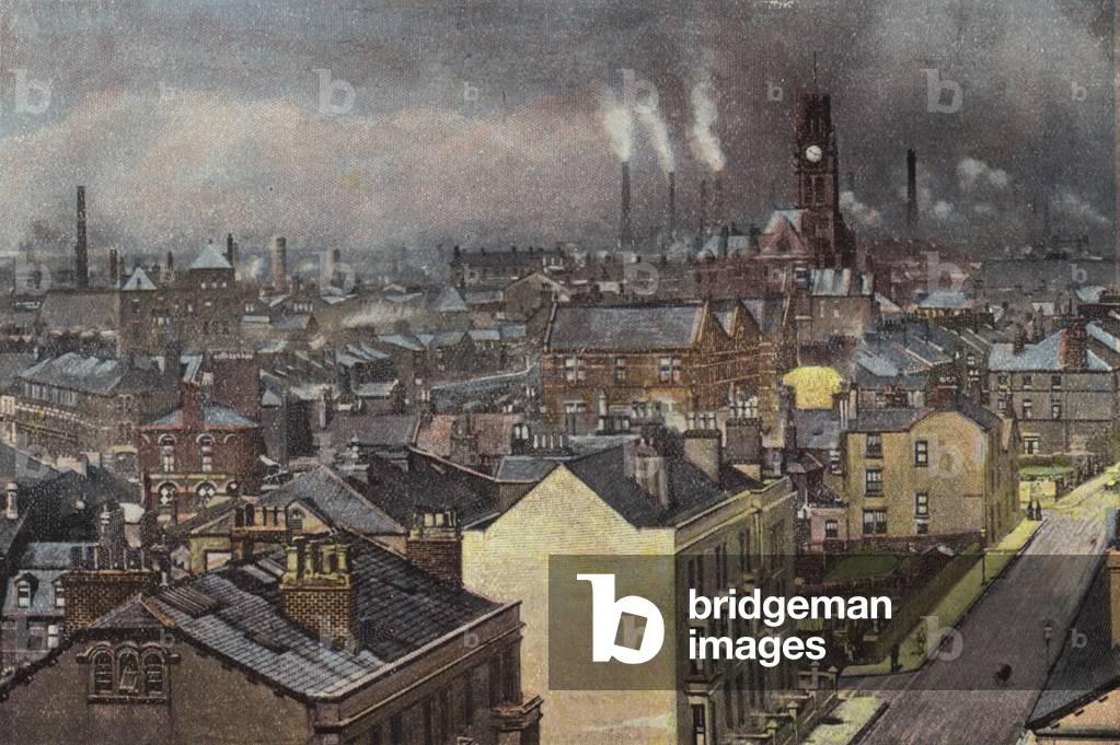 Bild von Fotografie "Barrow-in-Furness (Farbfoto)" 1901 von English Photographer