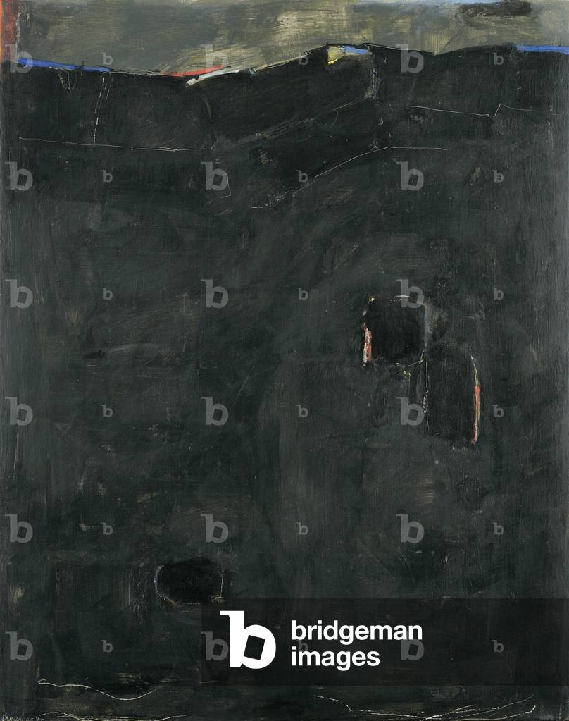 Bild von Gemälde "Opus 130-B" 1987 von Edward Dugmore