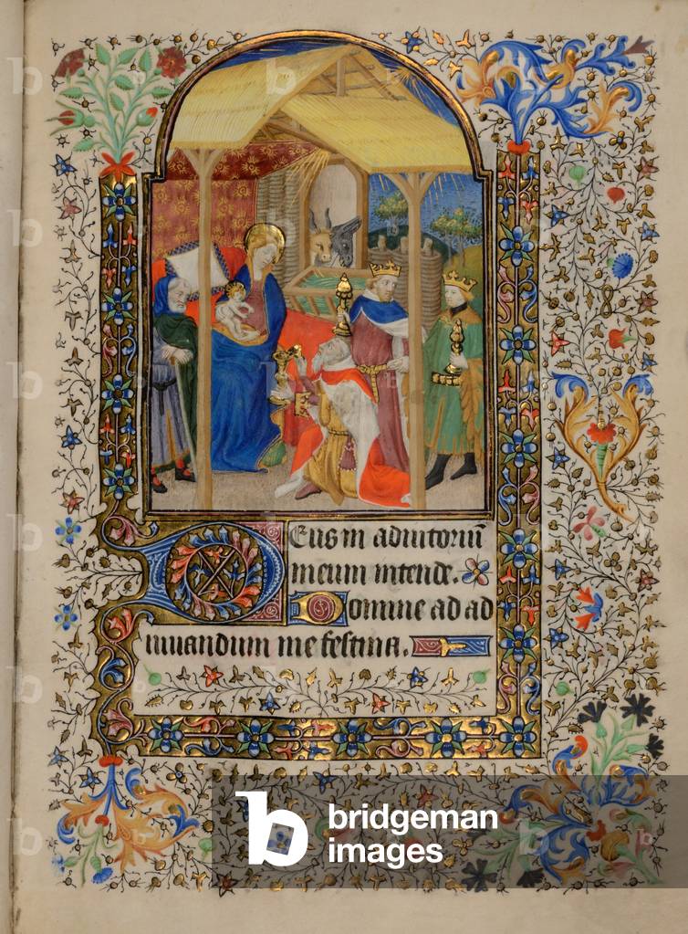 "Ms 33 fol.63r Adorazione dei Magi", c.1430 di French School
