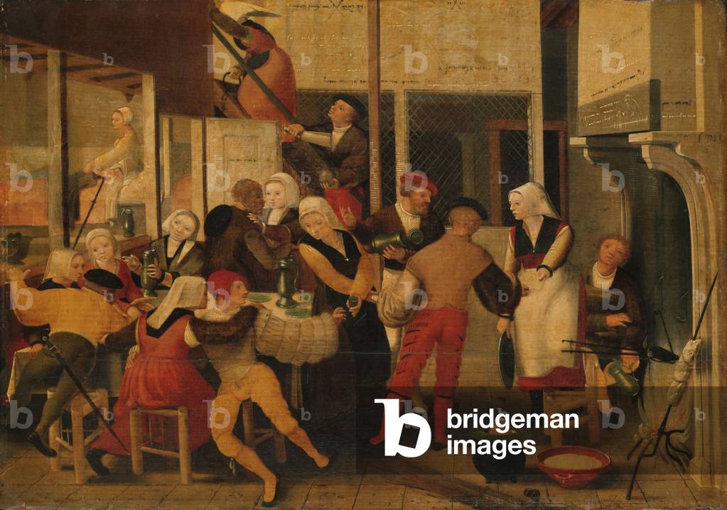 Immagine di Dipinto "

Un party in una casa di prostituzione" 1540 di Brunswick Monogrammist