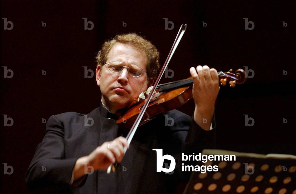 "Concerto eseguito da Shlomo Mintz al violino e Itamar Golan al pianoforte presso l'Auditorium Parco della Mus