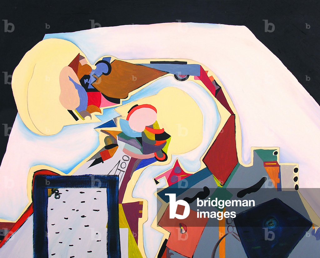 Immagine di Dipinto "Dormeurs" 2000 di Benoit Erwann Boucherot