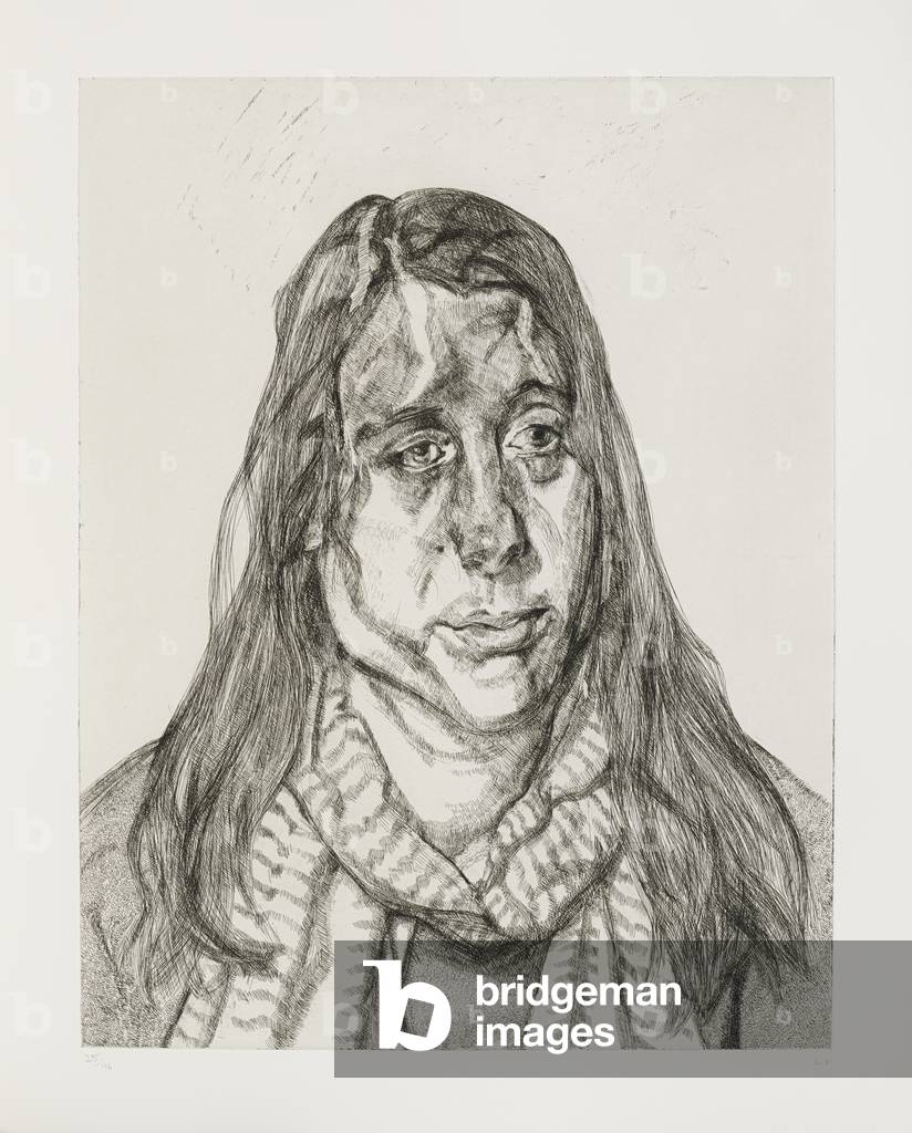 Portrait Head, 2001 (gravure)