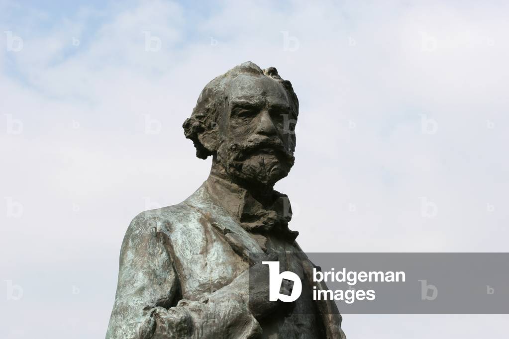 "Antonin Dvorak (1841-1904). Tschechischer Komponist. Skulptur. Prag. Tschechische Republik"