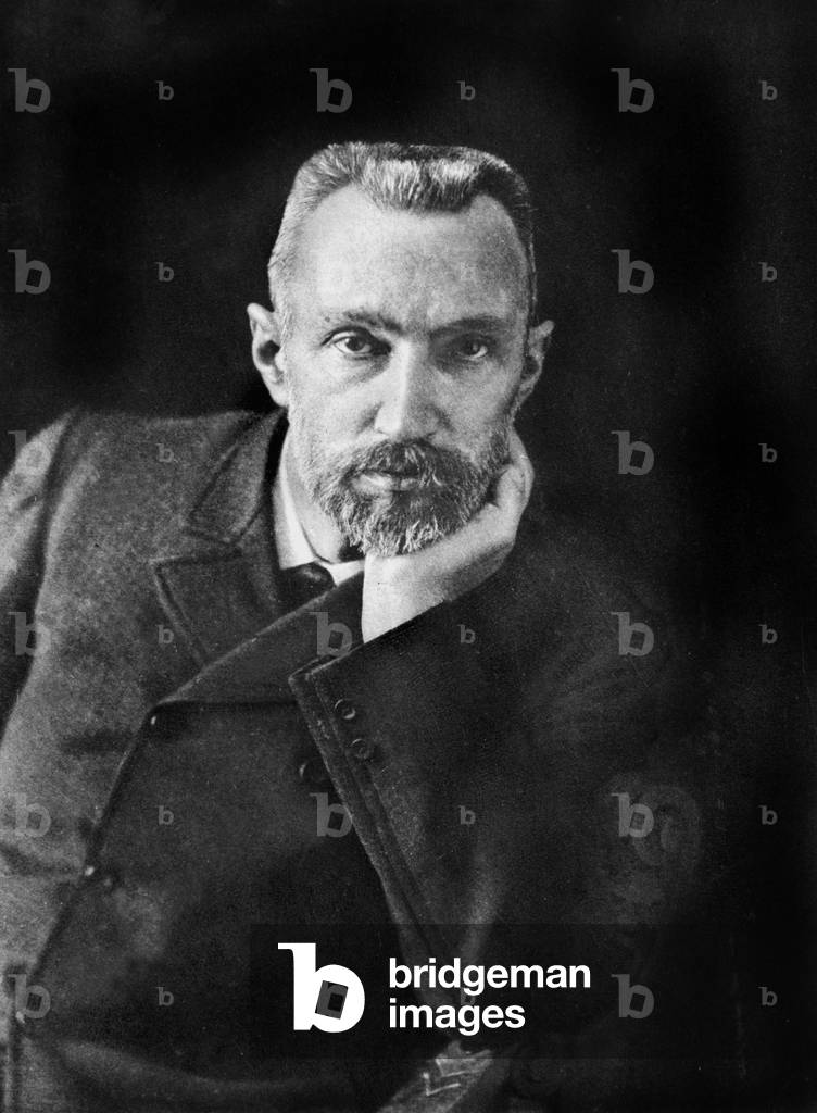 Pierre Curie 1905 circa (foto in bianco e nero)
