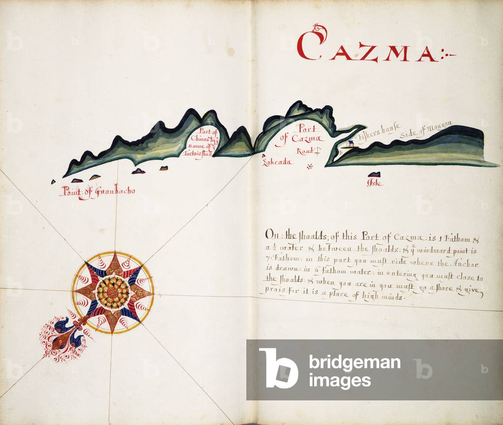 Immagine di Mappa & Pianta "Cazma" 1685 di William Hack