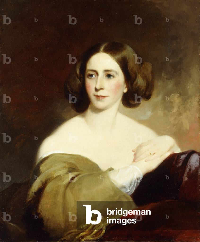 Signora Thomas Fitzgerald (nata Sarah Levering Riter), 1858 (olio su tela)