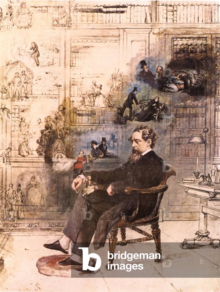 Portraits de Charles Dickens 1840