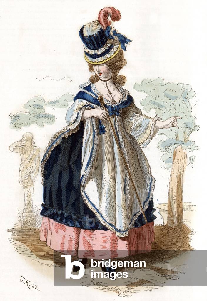 Image of Engraving depicting Middle-class woman