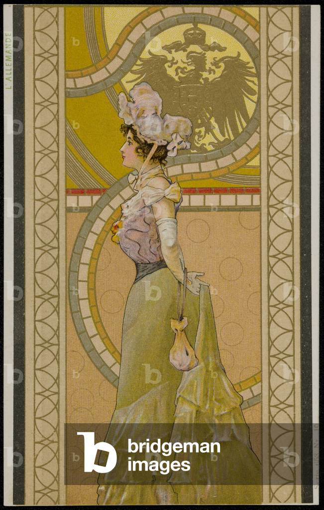 Il tedesco, c.1900 (colore lito)