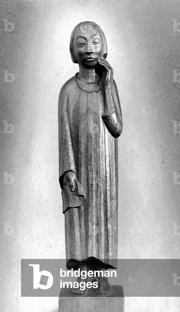 Ernst Barlach (b/w photo)