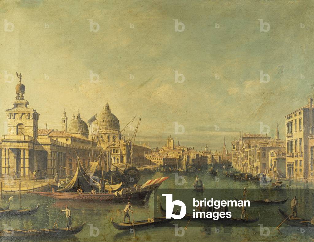 Ingresso al Canal Grande, Venezia (olio su tela)