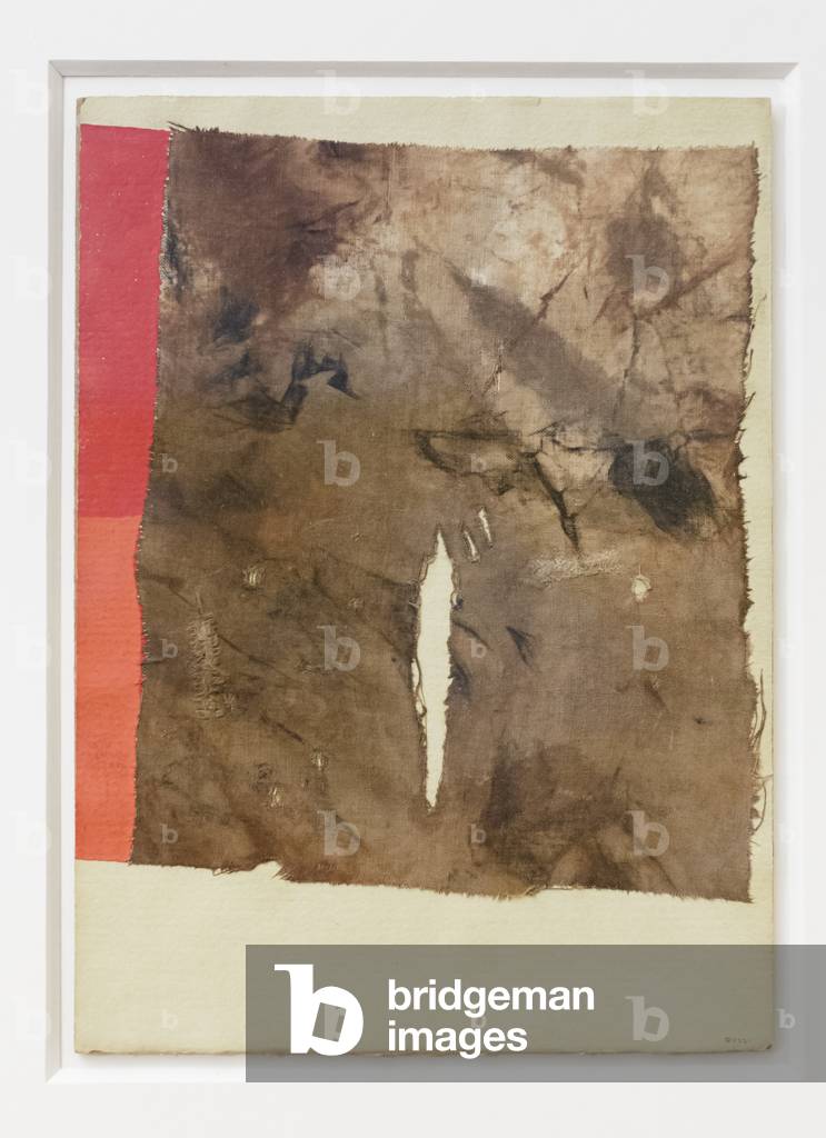 Image of Painting depicting Composition 1954 by Alberto Burri