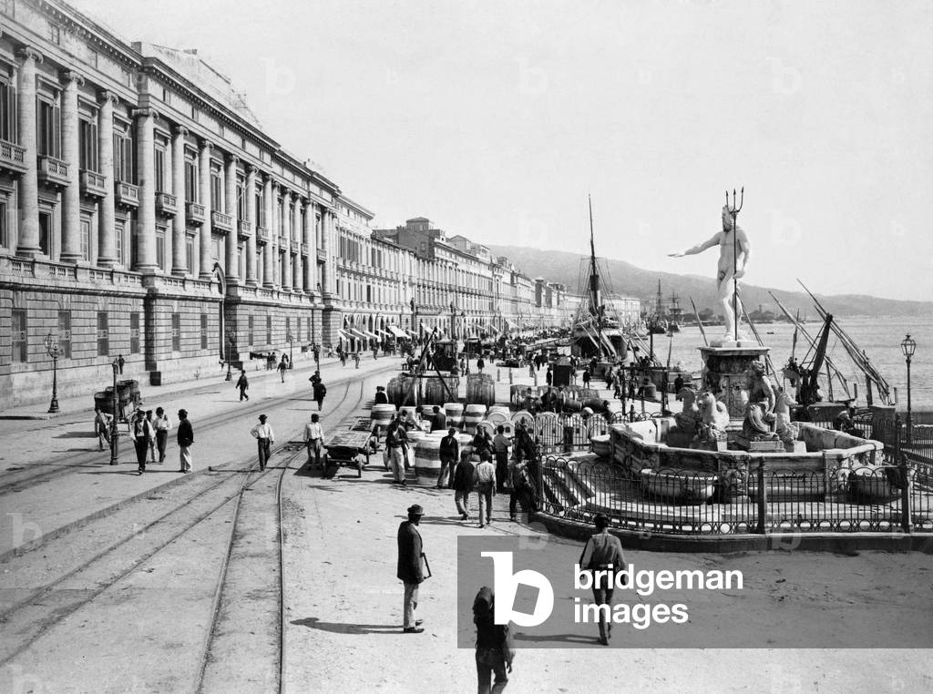 Image Of Corso Vittorio Emanuele Messina Sicily Italy 1900 10 b w image-of-corso-vittorio-emanuele-messina-sicily-italy-1900-10-b-w