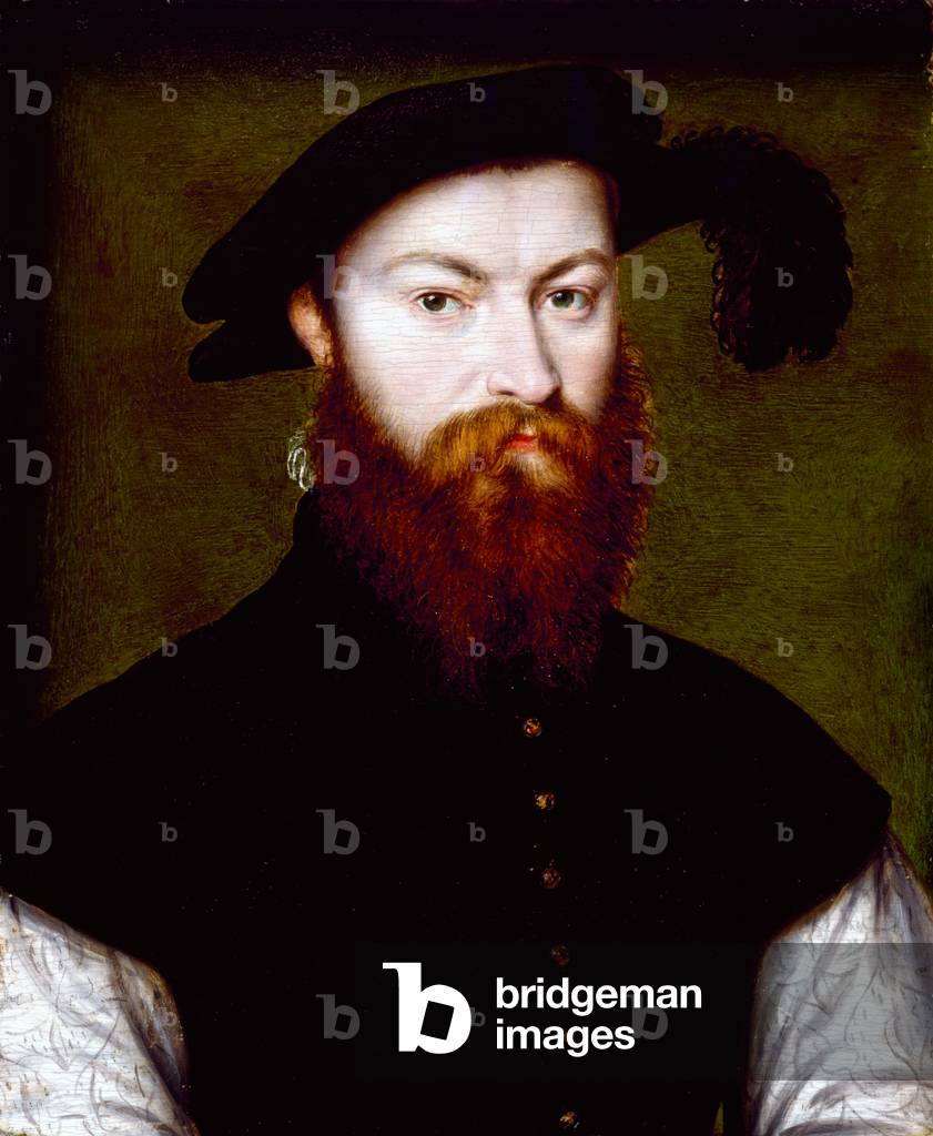 Ren de Batarnay, Comte du Bouchage, um 1535-40 (Öl auf Holz)