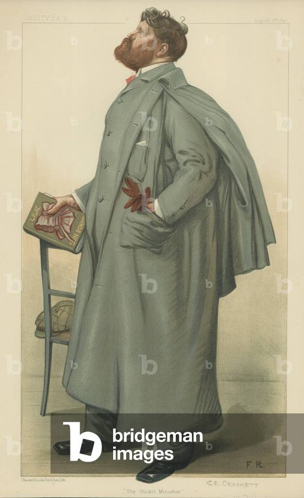 Samuel Rutherford Crockett (colour litho) by English Artist