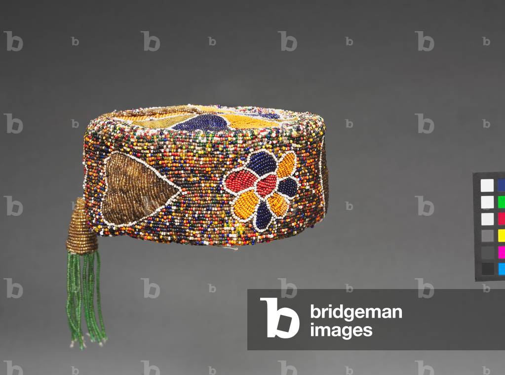 Coronet, 1900 (stoffa, perline di vetro)