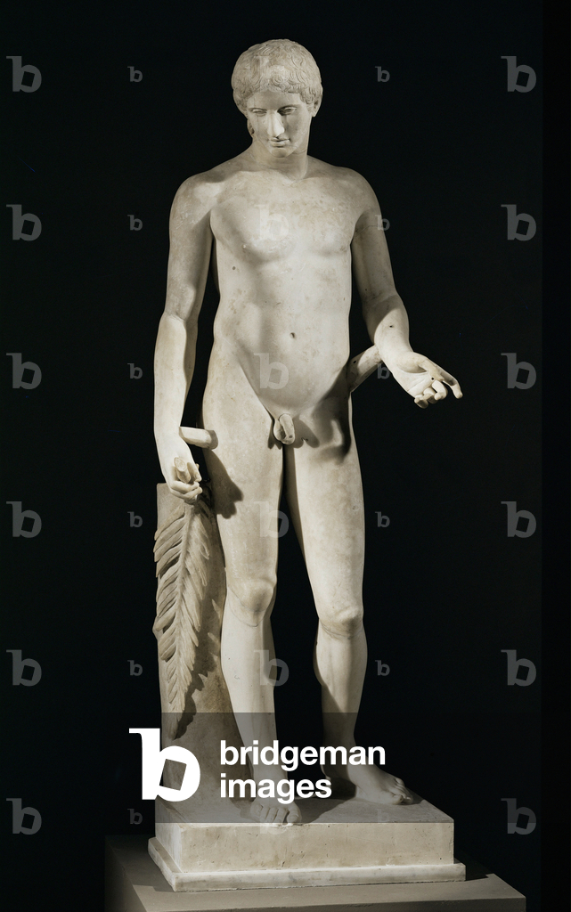Bild von Skulptur "Siegreiche Athletin ..." von Erich Lessing