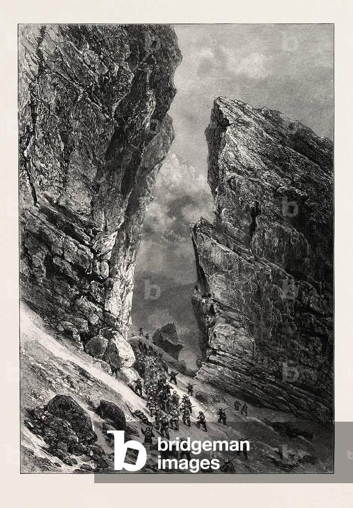 Immagine di Incisione "La Breche De Roland"
