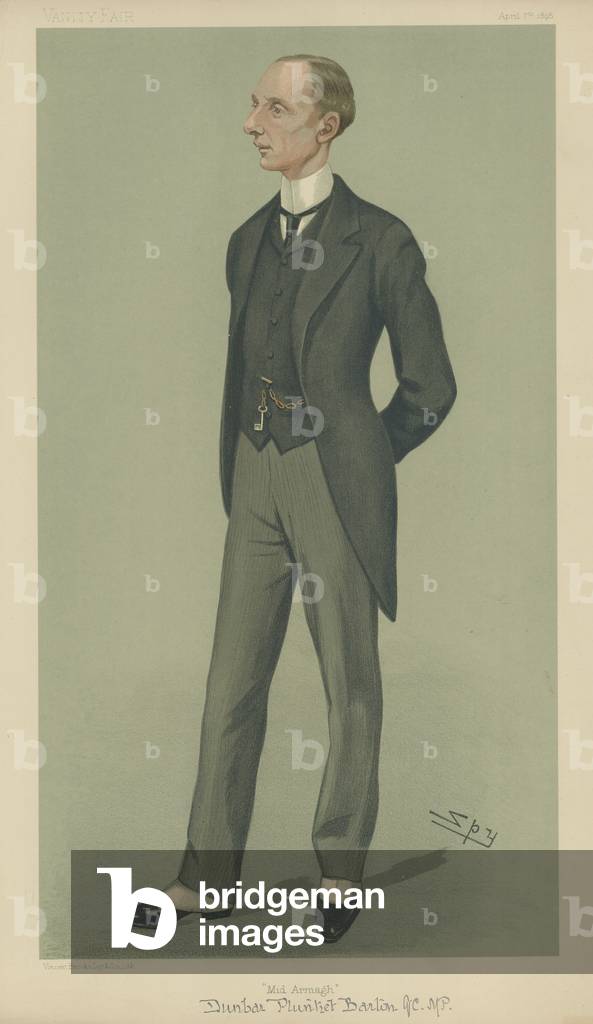 Herr Dunbar Barton (Farblitho)