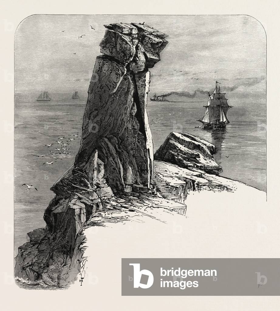 Image of Engraving depicting Bumble Rock