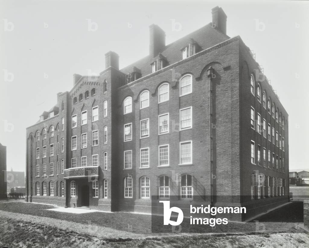 Bow Bridge Estate: Wohnhäuser, London, 1934 (s/w Foto)
