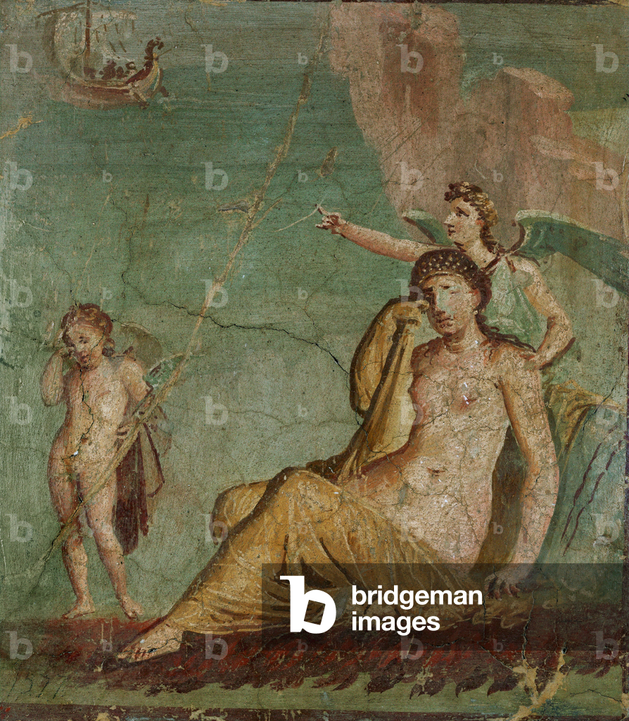 Immagine di Dipinto "Arianna (affresco)" di Erich Lessing