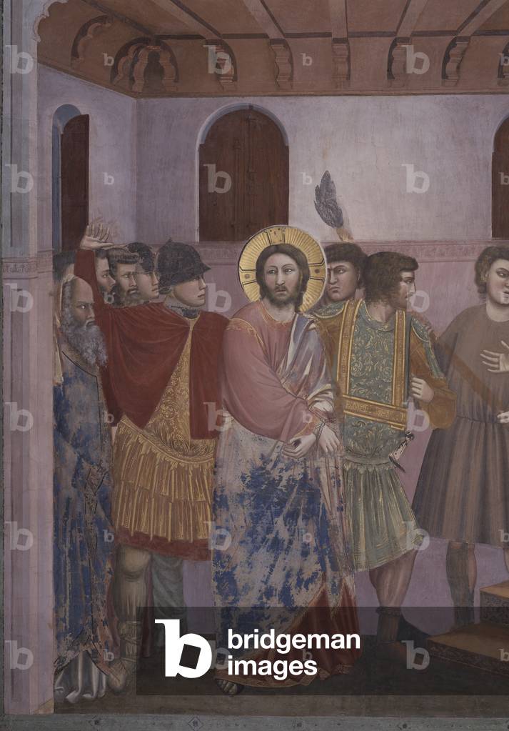 Image of Christ before Caiaphas (Cristo davanti a Caifa), by Giotto
