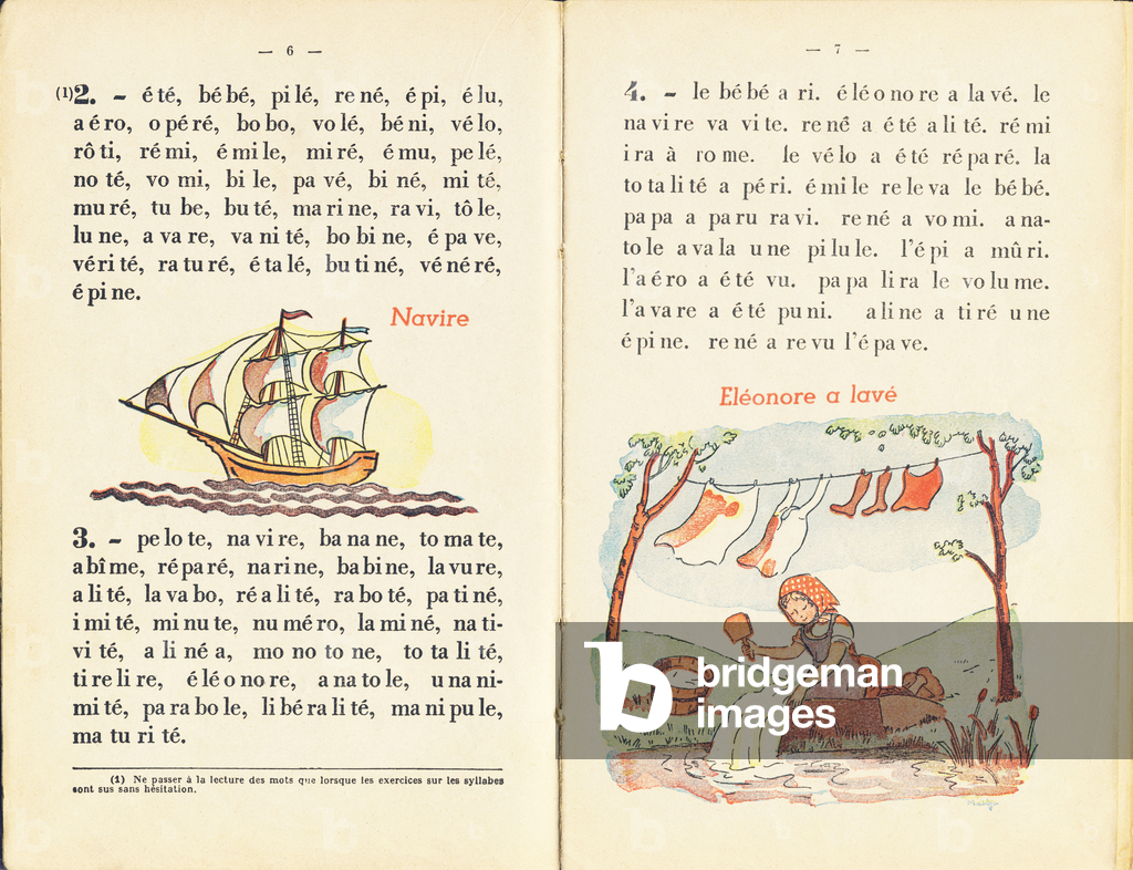 Metodo di lettura, 1954 (stampa)