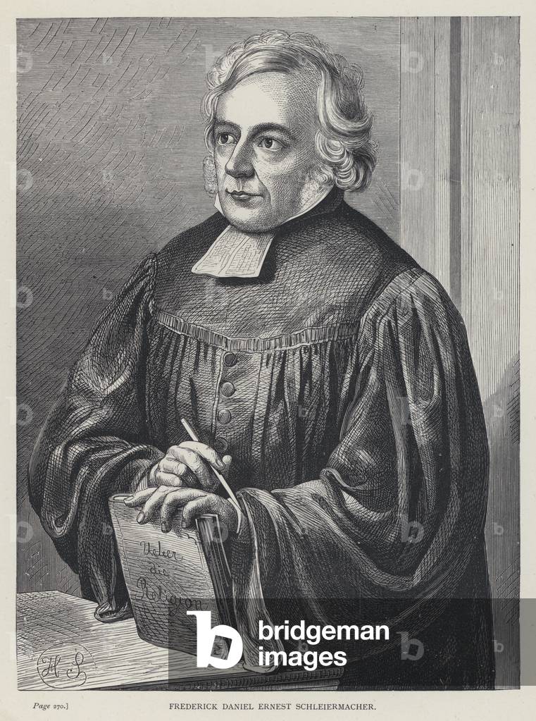 Frederick Daniel Ernest Schleiermacher (incisione)