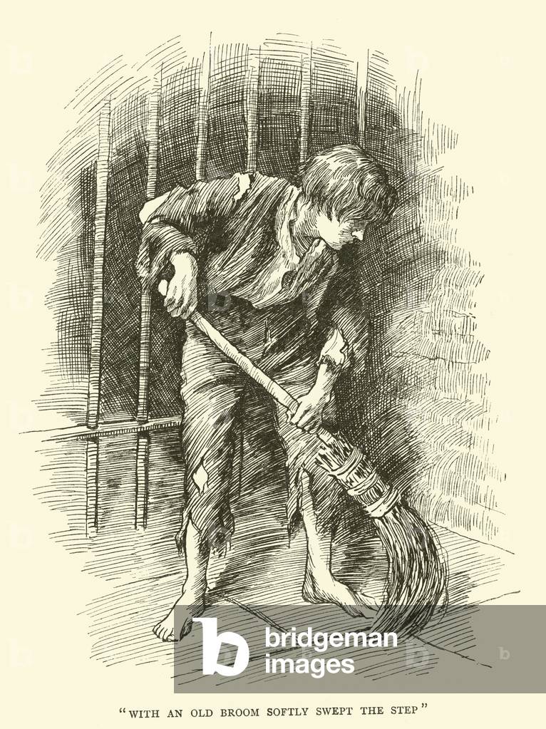 "Povero Jo (incisione)" di Harold Copping, b/w