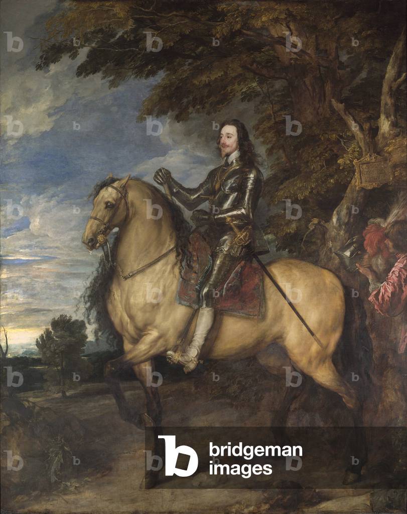 Immagine di Dipinto "Equestre Ritratto di Carlo I" 1637 di Anthony van Dyck
