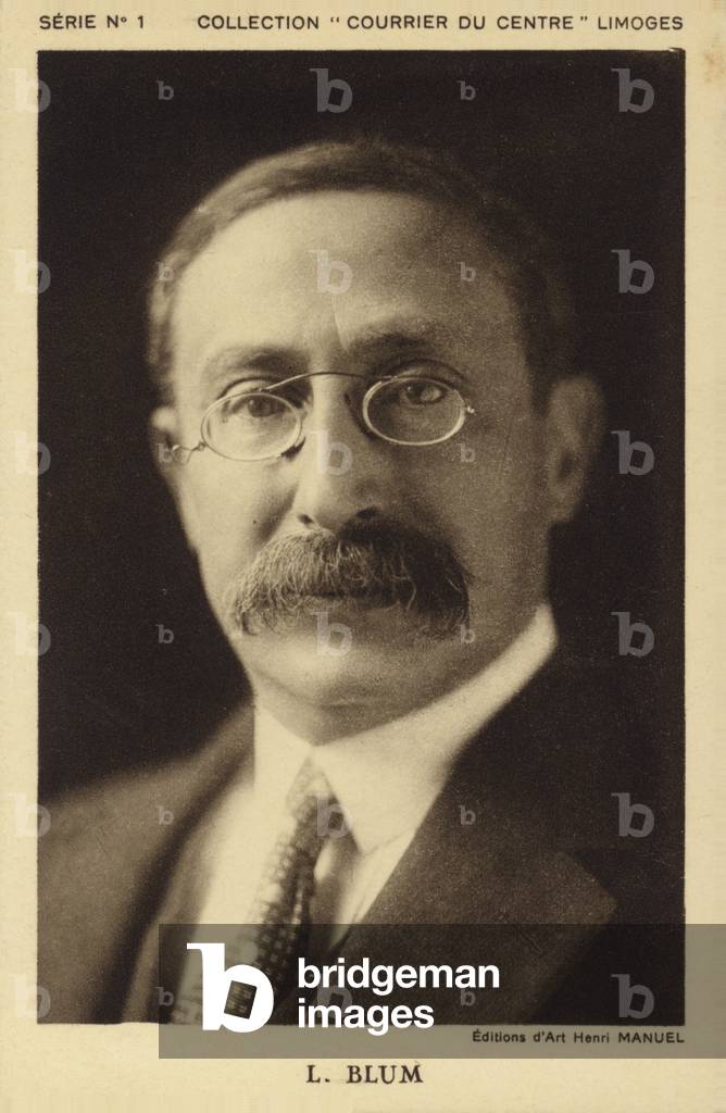 Leon Blum B W Photo