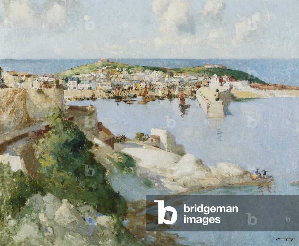 Bild von Gemälde "der hafen" von William Lee Hankey