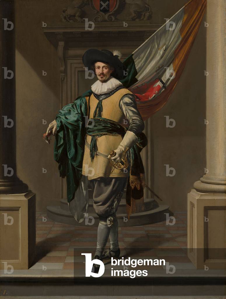 Ritratto di Loef Vredericx come un guardiamarina, 1626 (olio su tavola)