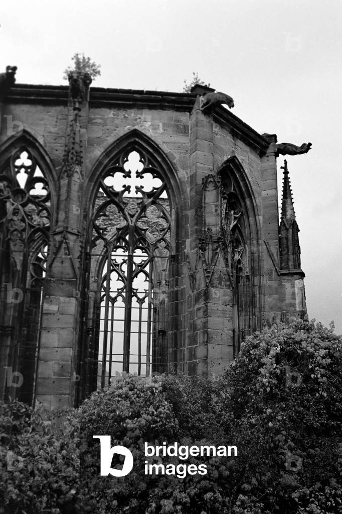 Remains of Werner chapel at Bacharach