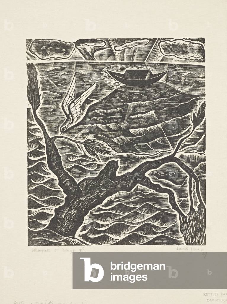 The Deluge (9): The Dove, 1927 (print)