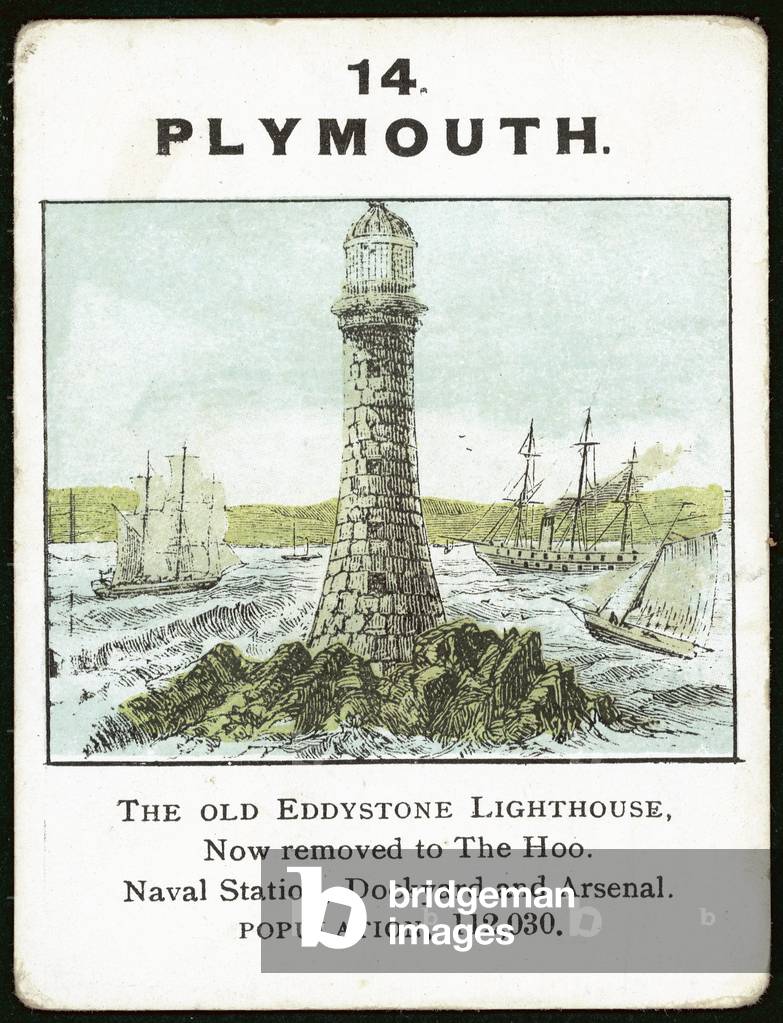 "Plymouth (Farblitho)" von English School