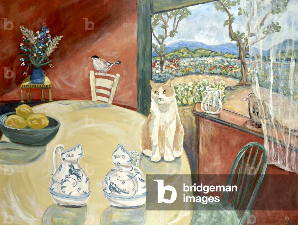 Image of Painting depicting Beastie's Window 2020 by Deborah Eve Alastra