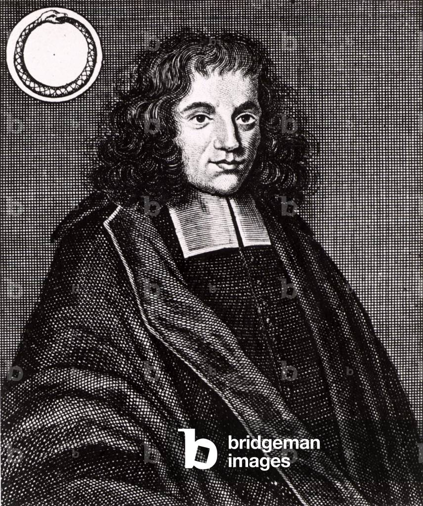 Bild von Gravur "Baruch Spinoza (1632-1677)"