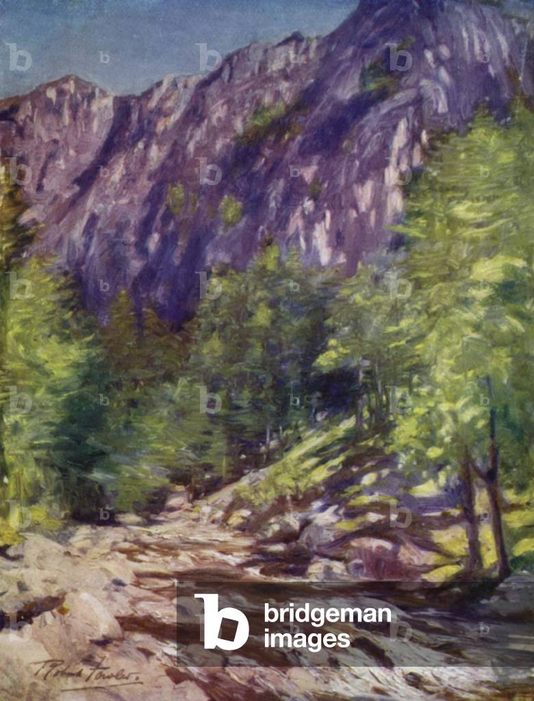 Aberglaslyn (couleur litho)