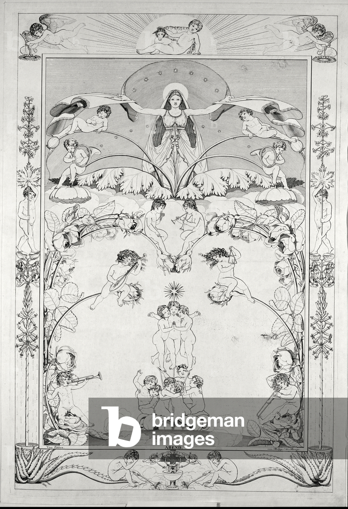 Evening … (engraving)